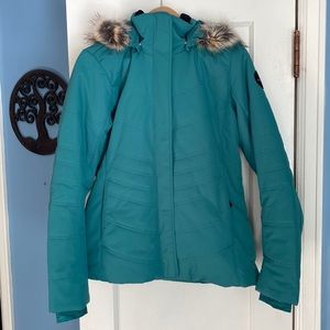 Obermeyer Tuscany Ii ski jacket - women’s size 8 Aquarius